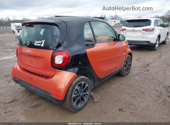 WMEFJ5DA3GK069871 2016 SMART FORTWO Orange Tył prawy