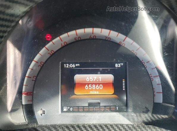 WMEFJ5DA3GK076996 2016 SMART FORTWO Серебряный Вид щитка приборов