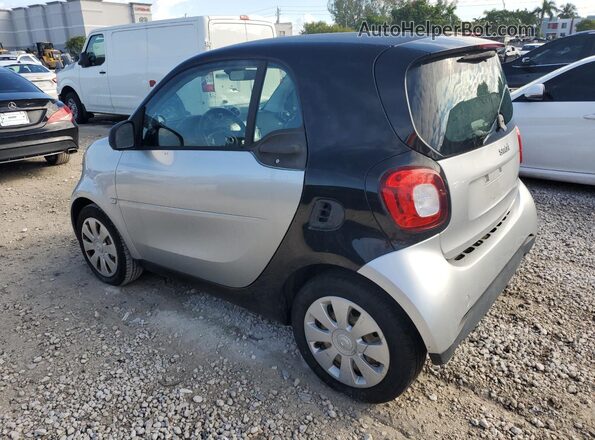 WMEFJ5DA3GK076996 2016 SMART FORTWO Серебряный Задняя левая четверть
