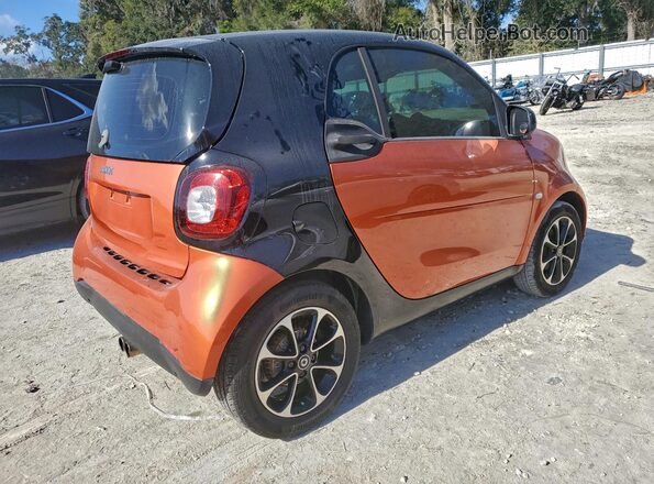 WMEFJ5DA6GK076510 2016 SMART FORTWO Оранжевый Задняя правая четверть