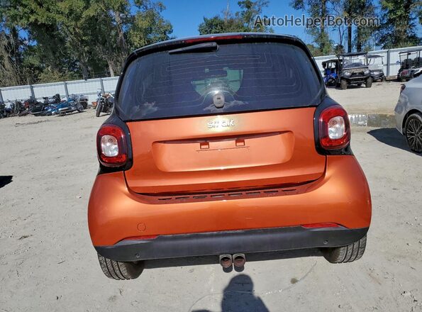 WMEFJ5DA6GK076510 2016 SMART FORTWO Оранжевый Вид сзади