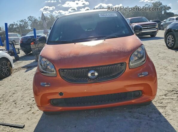 WMEFJ5DA6GK076510 2016 SMART FORTWO Оранжевый Вид спереди