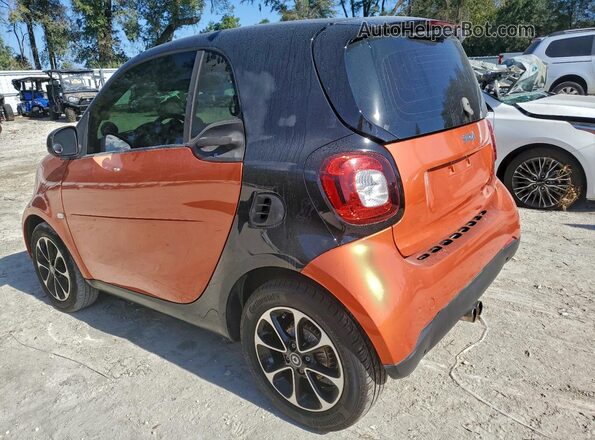 WMEFJ5DA6GK076510 2016 SMART FORTWO Оранжевый Задняя левая четверть