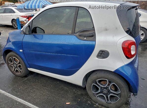 WMEFJ5DAXGK055451 2016 SMART FORTWO Two Tone Tył lewy