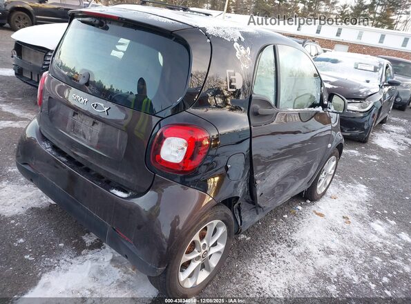WMEFJ9BA9JK240981 2018 SMART FORTWO ELECTRIC DRIVE Brown Rear right
