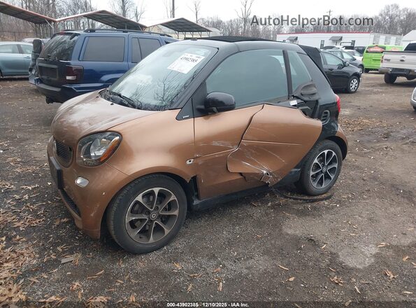 WMEFK5DA9HK152980 2017 SMART FORTWO Black Передня ліва чверть