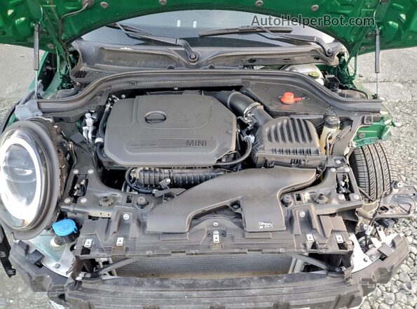 WMW33DH00P2T70229 2023 MINI COOPER Green Widok wnętrza z tyłu