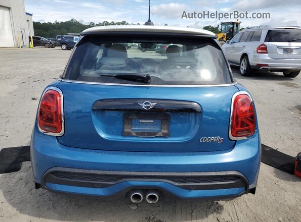 WMW53DH01P2T37166 2023 MINI COOPER Blue 