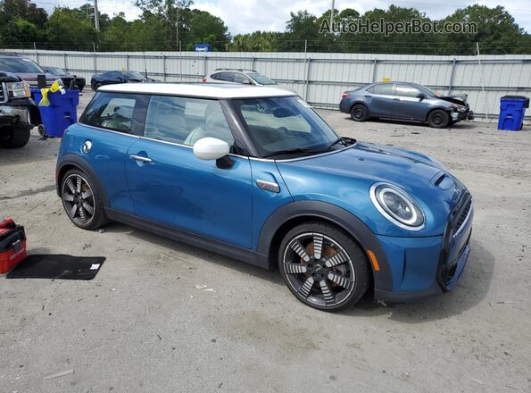 WMW53DH01P2T37166 2023 MINI COOPER Blue 