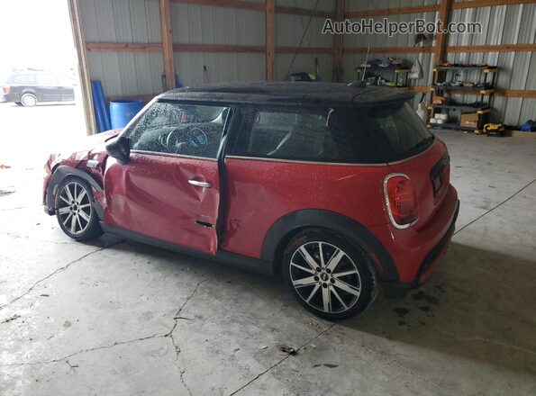 WMW53DH09N2S44294 2022 MINI COOPER Red Rear left
