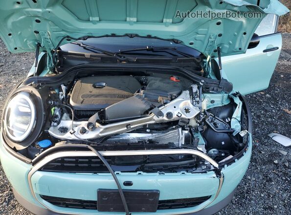 WMW53GD09S2W68772 2025 MINI COOPER Turquoise Սալոնի հետևի տեսք