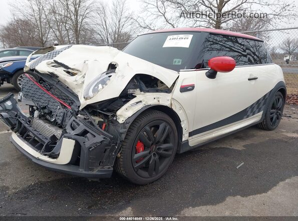 WMW73DH09P2T17353 2023 MINI HARDTOP White Առջևի ձախ երեք քառորդ տեսարան