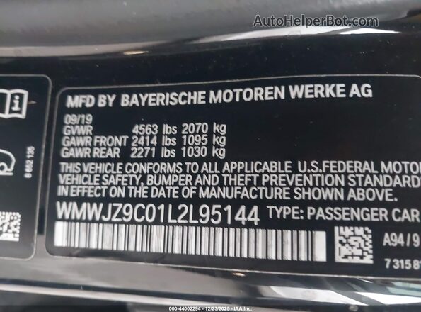 WMWJZ9C01L2L95144 2020 MINI CLUBMAN Black Շարժիչի բաժամունքի տեսք