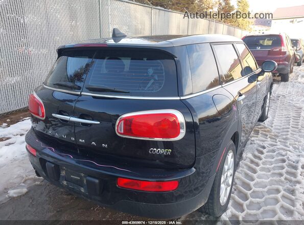WMWLU1C52H2C41847 2017 MINI CLUBMAN Черный Задняя правая четверть