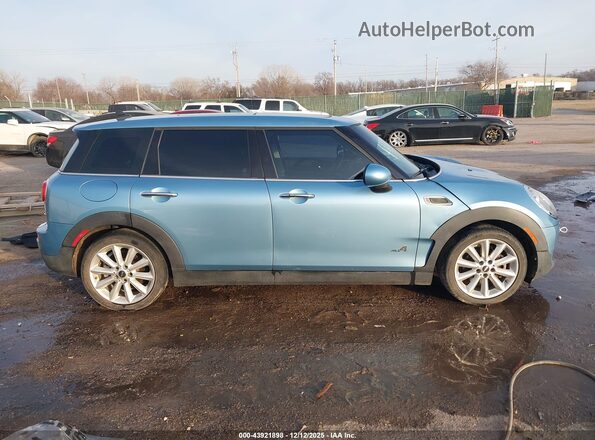 WMWLU1C54H2F27327 2017 MINI CLUBMAN Blue Սալոնի հետևի տեսք
