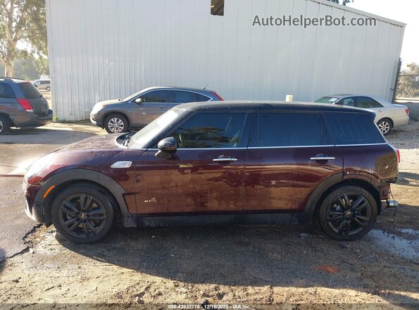 WMWLU5C32H2E83818 2017 MINI CLUBMAN Maroon 