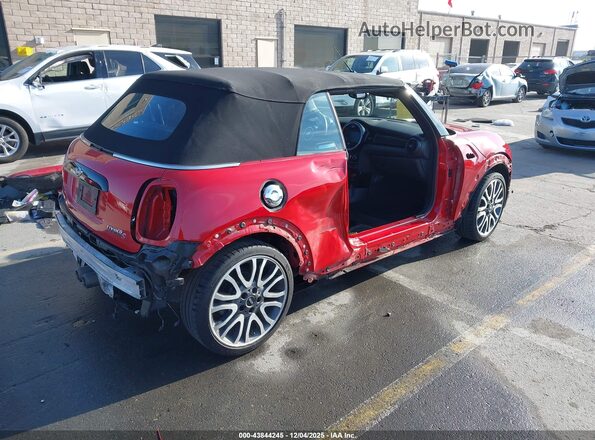 WMWWG9C58J3D22645 2018 MINI CONVERTIBLE Красный Задняя правая четверть