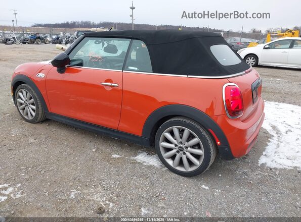WMWWJ5C02L3L40041 2020 MINI CONVERTIBLE Orange Задня ліва чверть