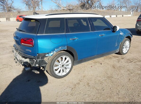 WMWXJ1C01N2P75638 2022 MINI CLUBMAN Blue Rear right