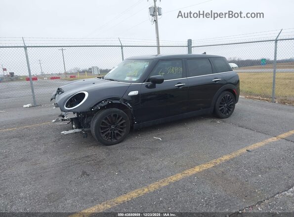 WMWXJ1C09N2R12292 2022 MINI CLUBMAN Black წინა მარცხენა ხედი სამი მეოთხედიდან