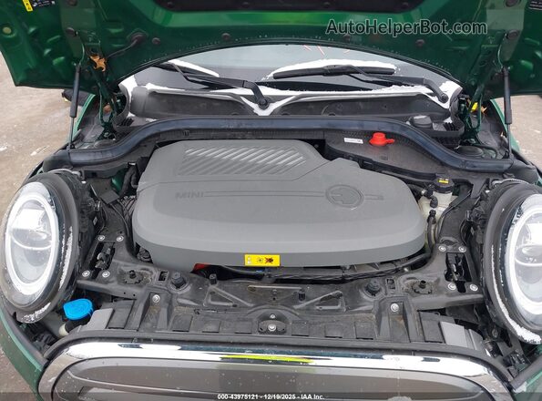 WMWXP3C06M2N25708 2021 MINI SE HARDTOP Green უკანა ხედი
