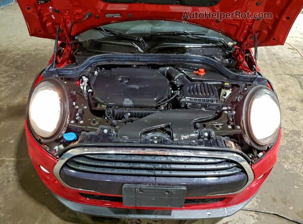 WMWXR3C01L2M07946 2020 MINI COOPER Red Вид підкапотного простору