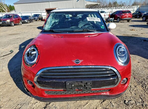 WMWXR3C02L2M64429 2020 MINI COOPER Red Vista frontal