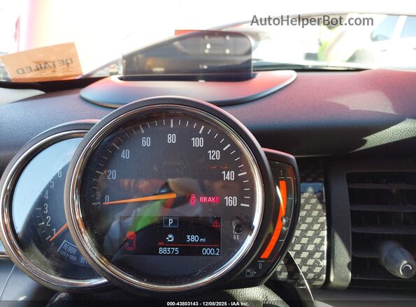 WMWXR5C02L2M23665 2020 MINI HARDTOP Orange Вид задніх сидінь
