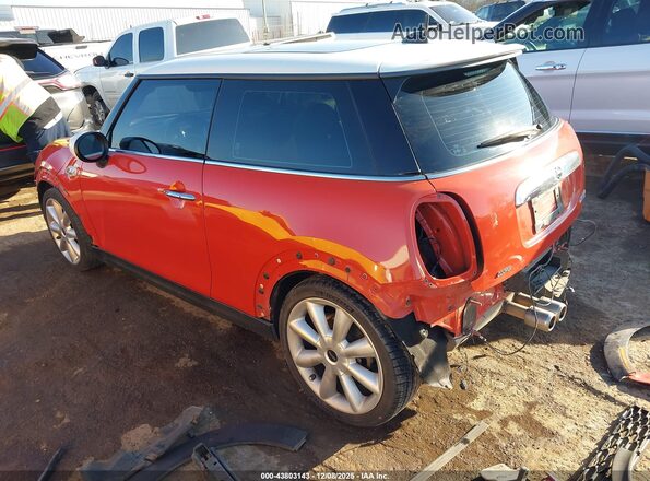 WMWXR5C02L2M23665 2020 MINI HARDTOP Orange Задня ліва чверть