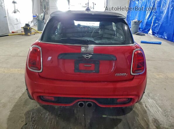 WMWXR5C06L2M16296 2020 MINI COOPER Red Rear view