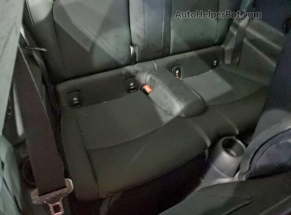 WMWXR5C06L2M16296 2020 MINI COOPER Red Rear seats view