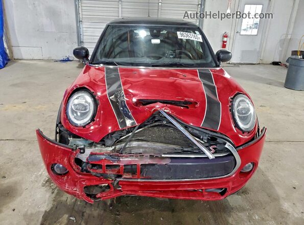 WMWXR5C06L2M16296 2020 MINI COOPER Red Front view