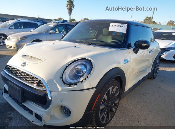 WMWXR5C09M2P05853 2021 MINI HARDTOP White Vista tres cuartos delantera izquierda