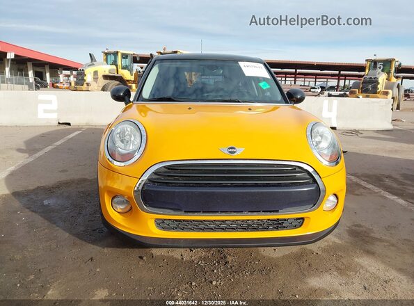 WMWXU1C34H2F78407 2017 MINI HARDTOP Yellow Սարքավորումների վահանակի տեսք