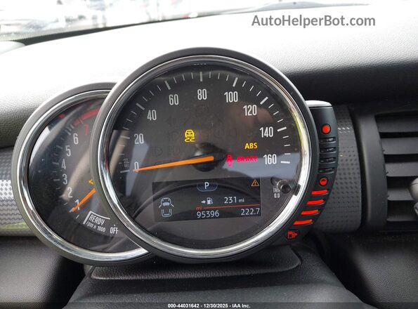 WMWXU1C34H2F78407 2017 MINI HARDTOP Yellow Հետևի նստատեղերի տեսք