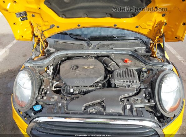 WMWXU1C34H2F78407 2017 MINI HARDTOP Yellow Հետևի տեսք