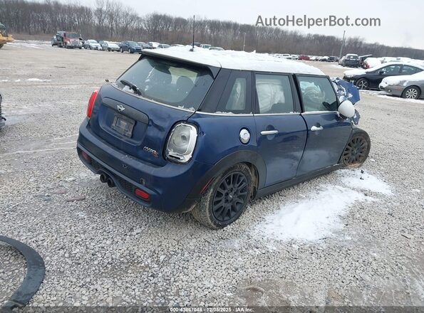 WMWXU3C31H2F49118 2017 MINI HARDTOP Blue Tył prawy