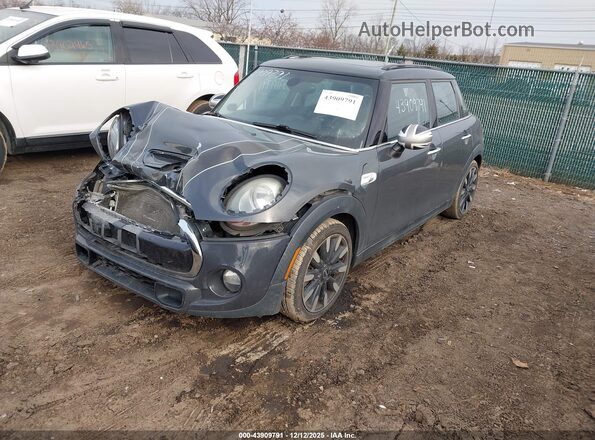 WMWXU3C38H2F48452 2017 MINI HARDTOP Gray Առջևի ձախ երեք քառորդ տեսարան