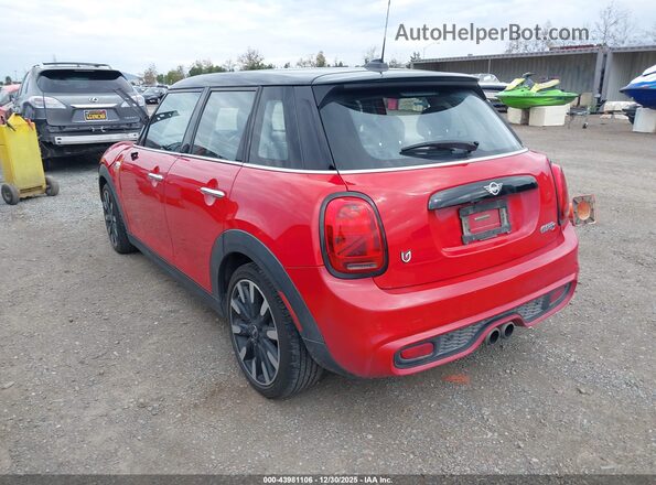 WMWXU3C59K2F52129 2019 MINI HARDTOP Red Հետևի ձախ