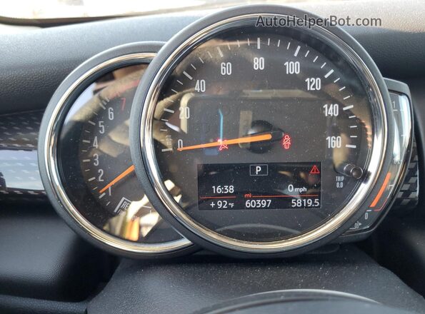 WMWXU9C02L2M31996 2020 MINI COOPER Серый Вид щитка приборов