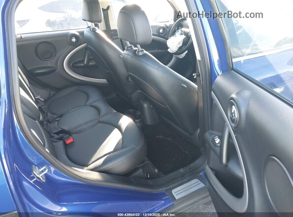 WMWZB3C57GWR49785 2016 MINI COUNTRYMAN Blue Vista de la etiqueta del VIN