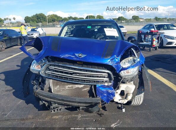WMWZB3C57GWR49785 2016 MINI COUNTRYMAN Blue Vista del salpicadero