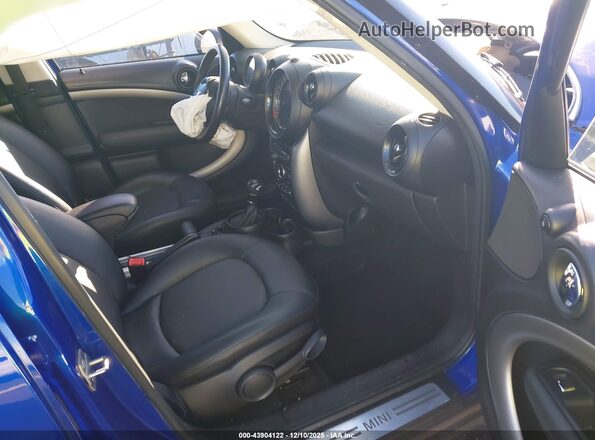 WMWZB3C57GWR49785 2016 MINI COUNTRYMAN Blue Vista interior delantera
