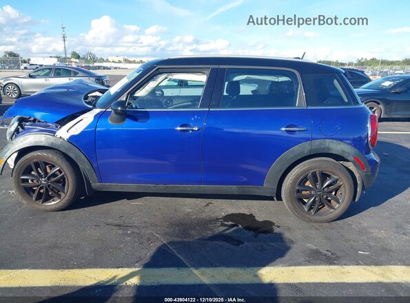 WMWZB3C57GWR49785 2016 MINI COUNTRYMAN Blue Vista interior trasera