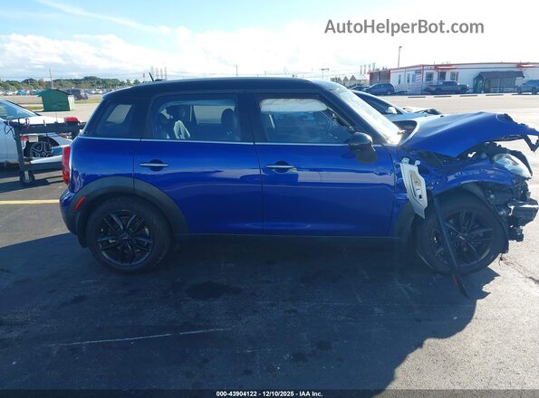 WMWZB3C57GWR49785 2016 MINI COUNTRYMAN Blue Vista del cuadro de instrumentos