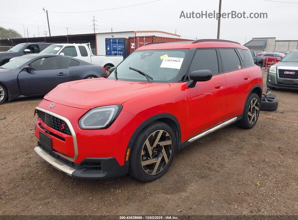 WMZ23GA03S7R51617 2025 MINI COUNTRYMAN Red Передня ліва чверть