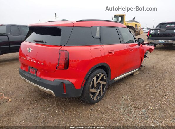 WMZ23GA03S7R51617 2025 MINI COUNTRYMAN Red Задня права чверть