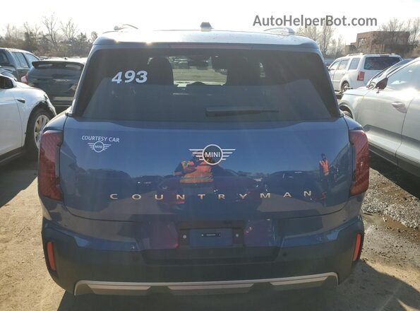 WMZ23GA04S7S76893 2025 MINI COUNTRYMAN Blue Հետևի տեսք