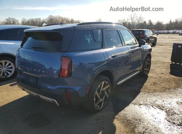 WMZ23GA04S7S76893 2025 MINI COUNTRYMAN Blue Հետևի աջ