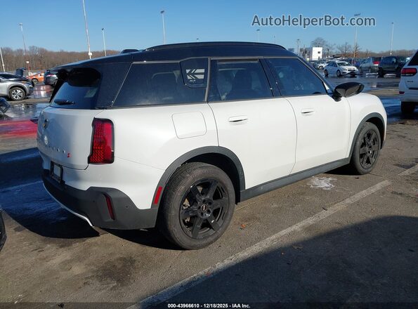 WMZ23GA09S7R15625 2025 MINI COUNTRYMAN White Задня права чверть